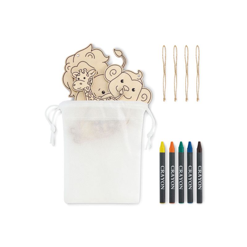 Wooden painting set