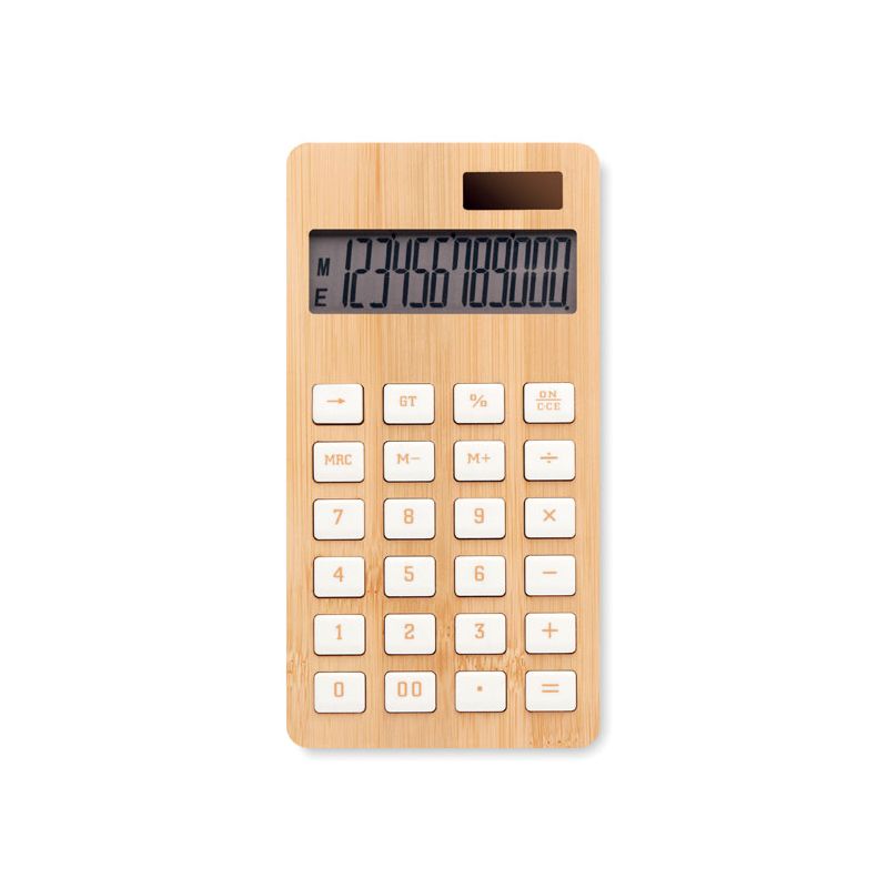 12-Digit Bamboo Calculator