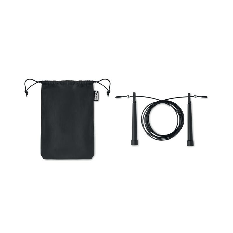 RPET bag with drawstring and velcro