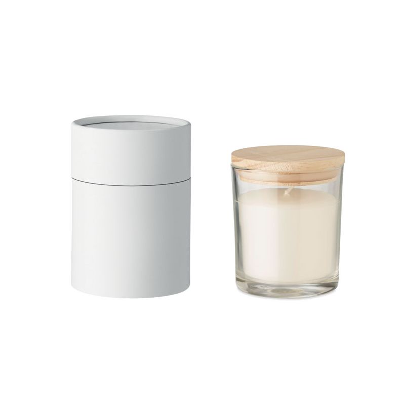 Vanilla scented candle