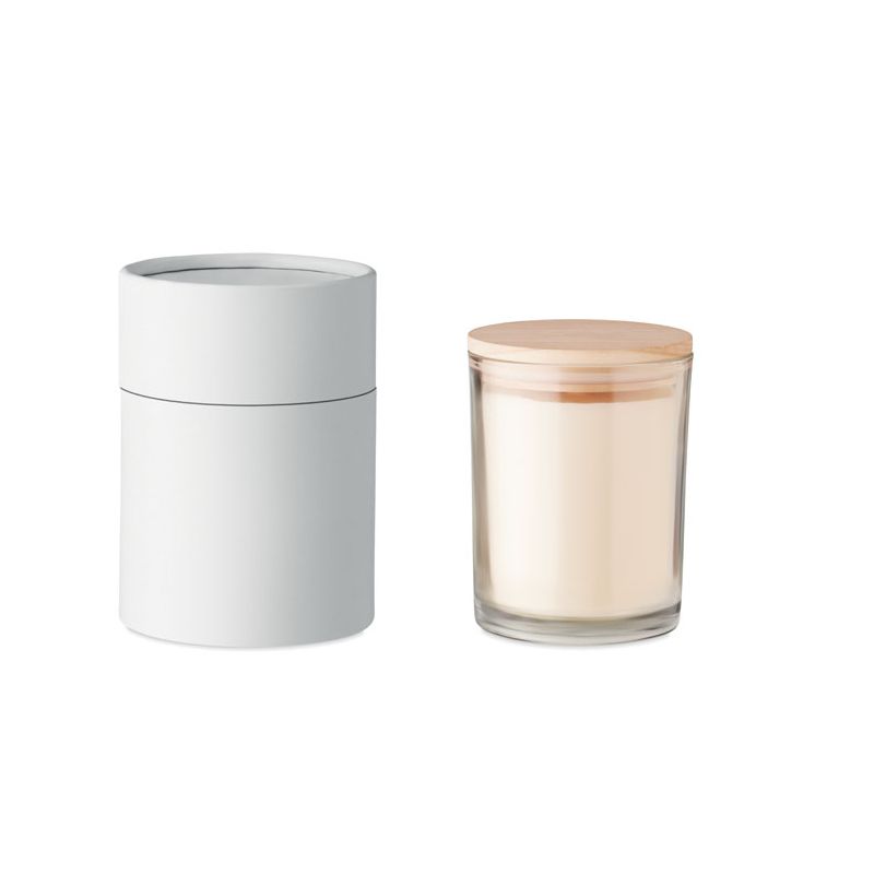 Vanilla scented candle