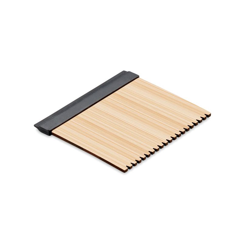 Bamboo ice scraper