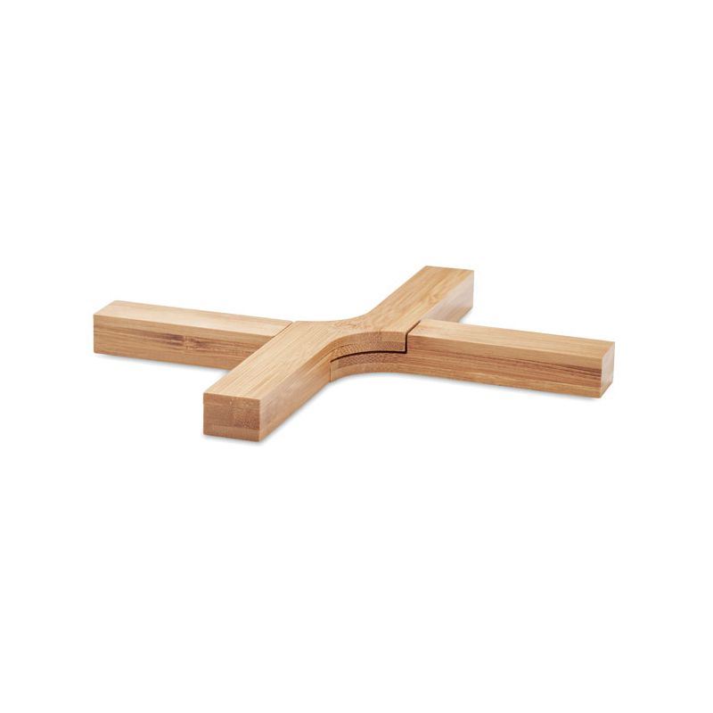 Foldable bamboo stand
