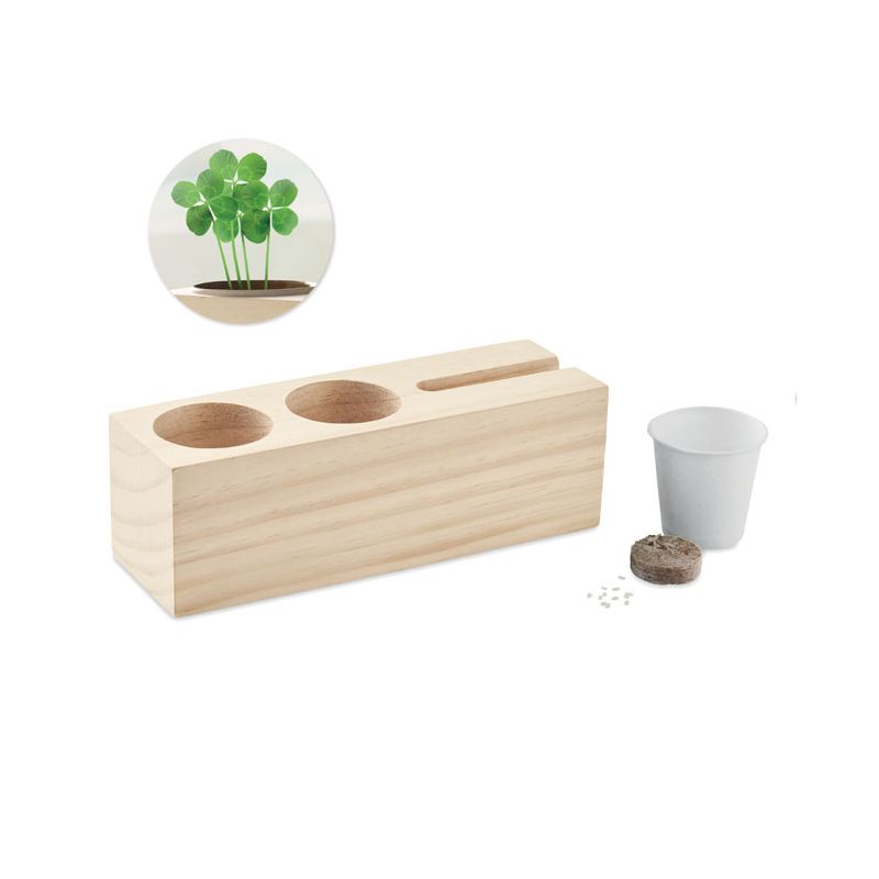 Table stand with seed kit