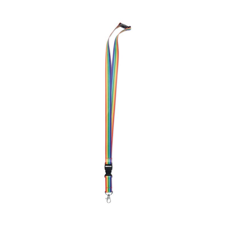 Lanyard RPET Rainbow