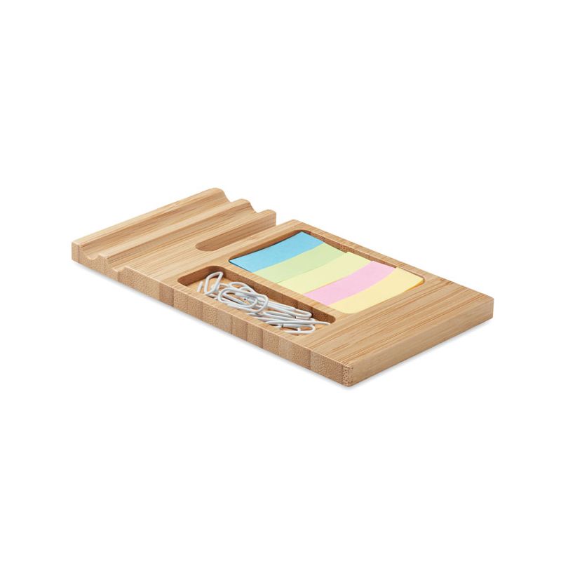 Bamboo desk stand