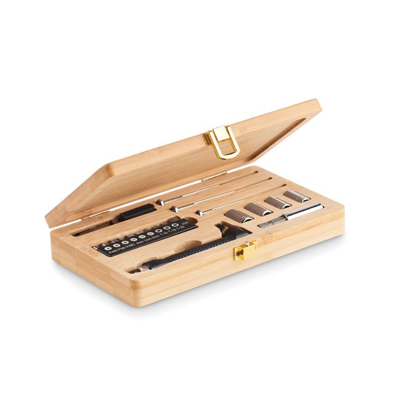 Bamboo box tool set