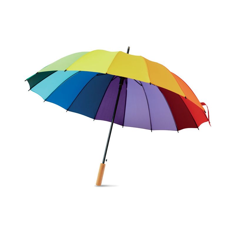 27" rainbow umbrella