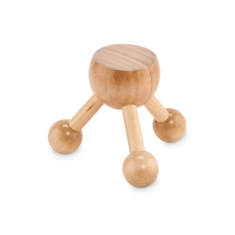 Manual wooden massager