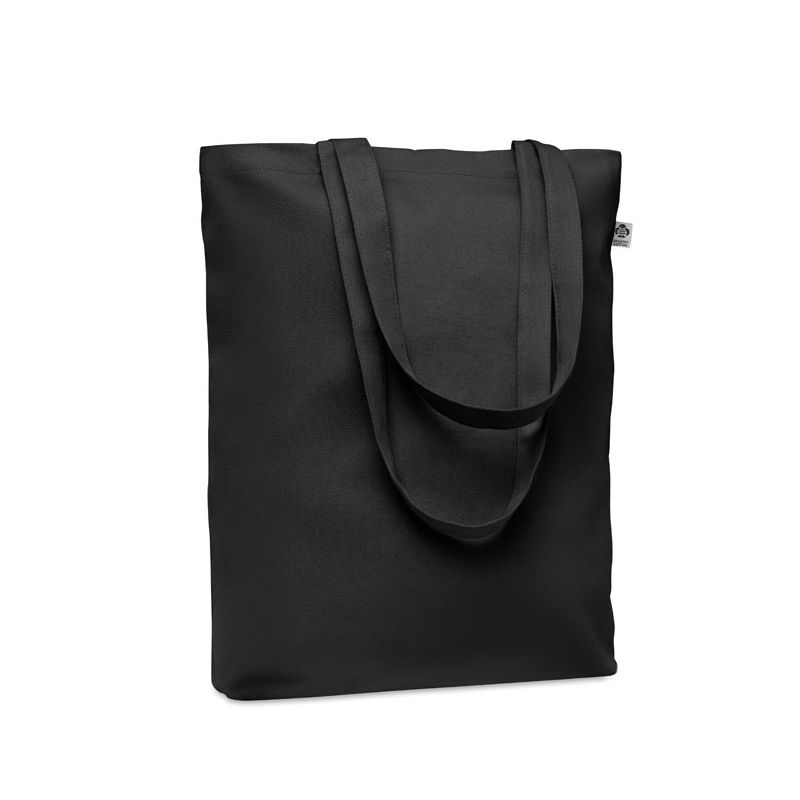Canvas bag with long handles