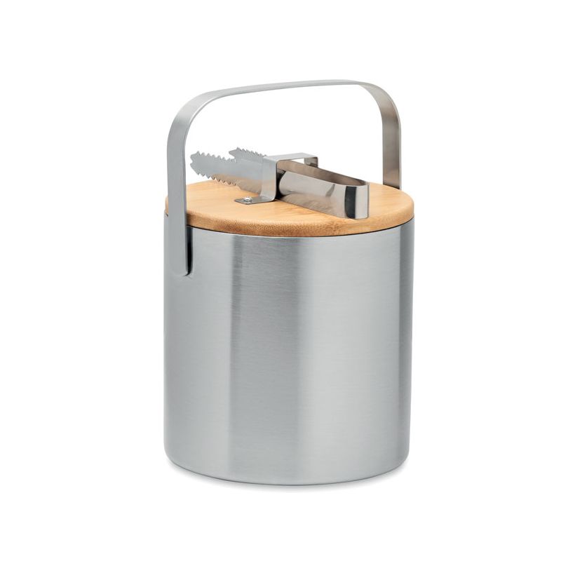 Double-walled ice bucket