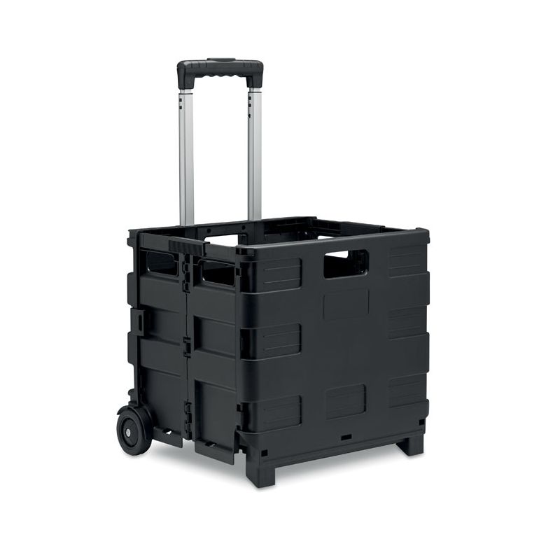 Foldable shopping trolley