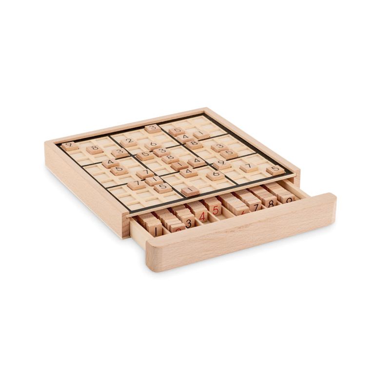 Wooden Sudoku board game
