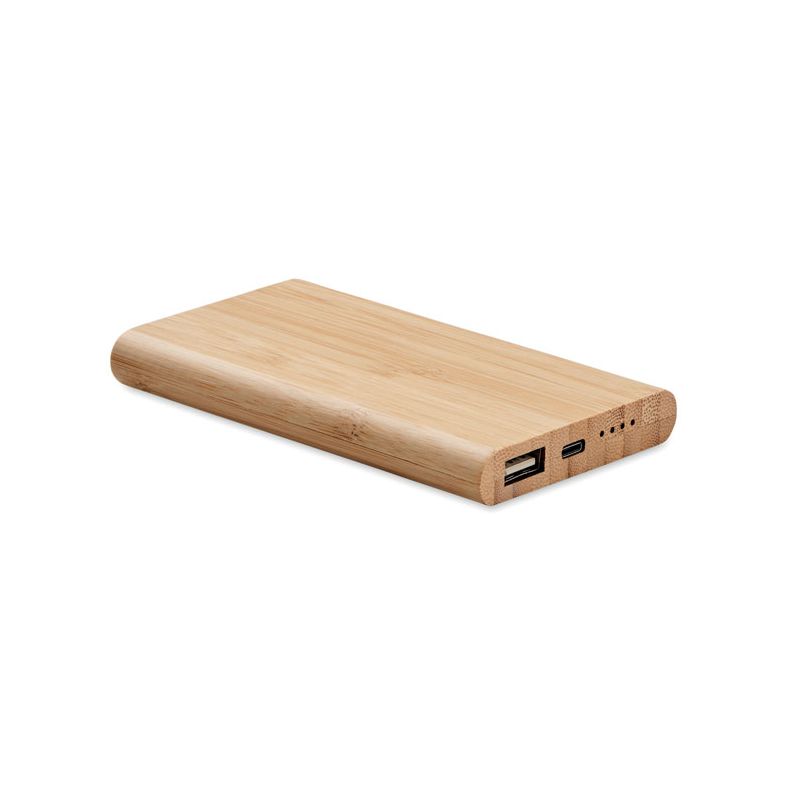 Bamboo Power Bank 4000 mAh