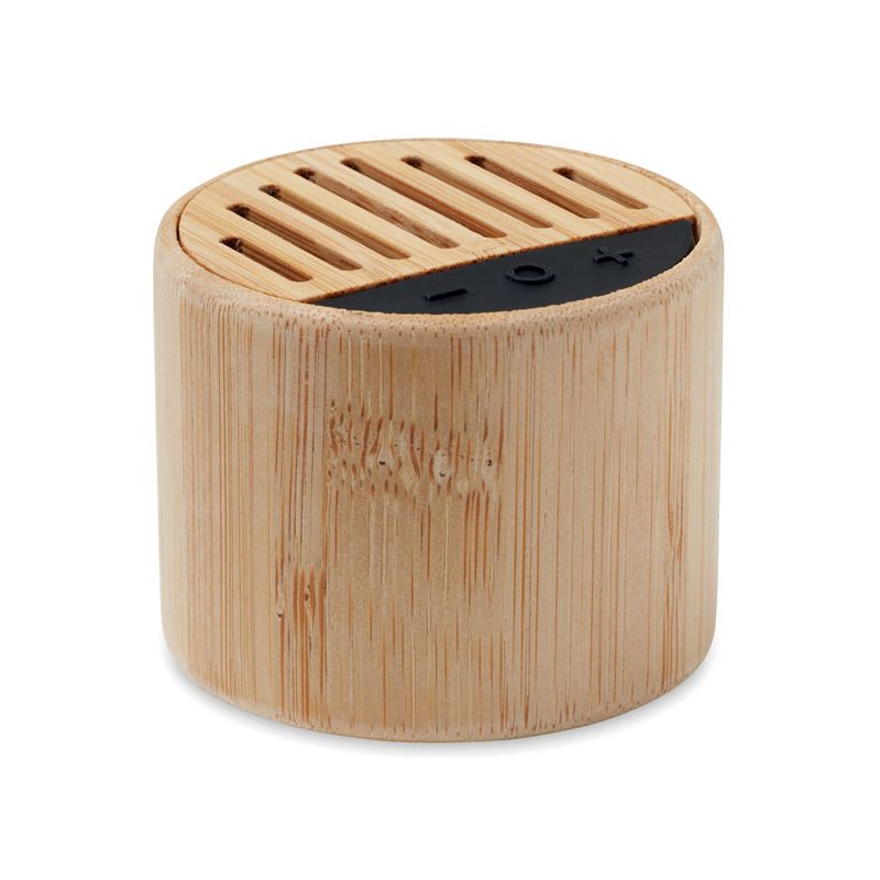 Wireless bamboo speaker