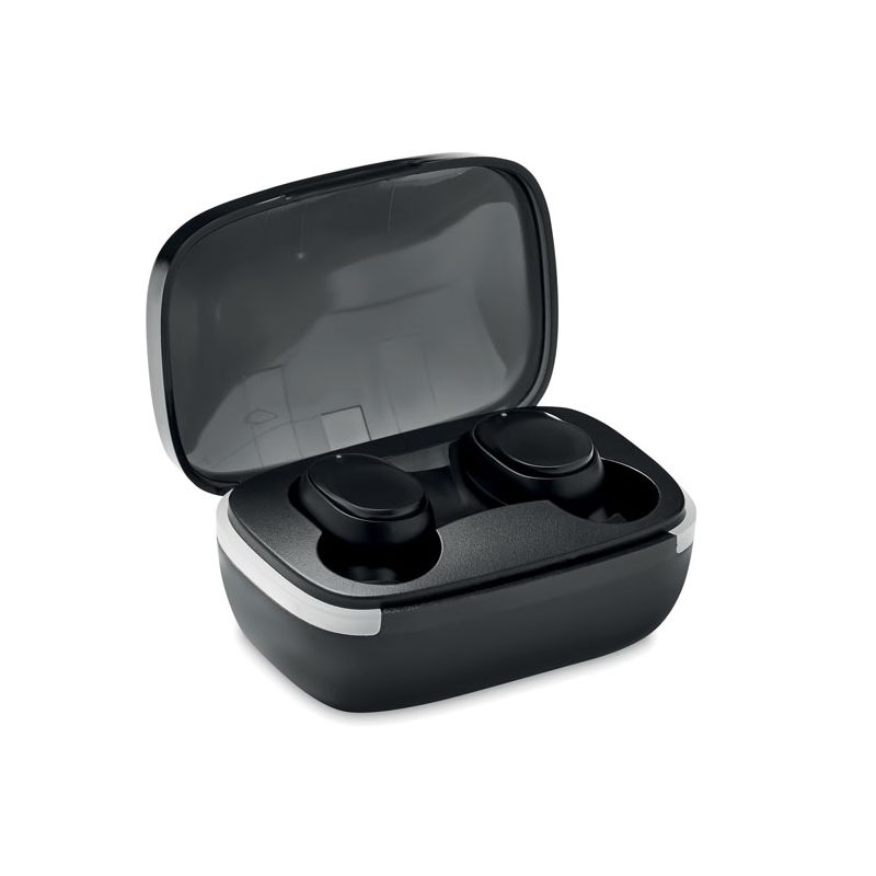 TWS earphones with charging case