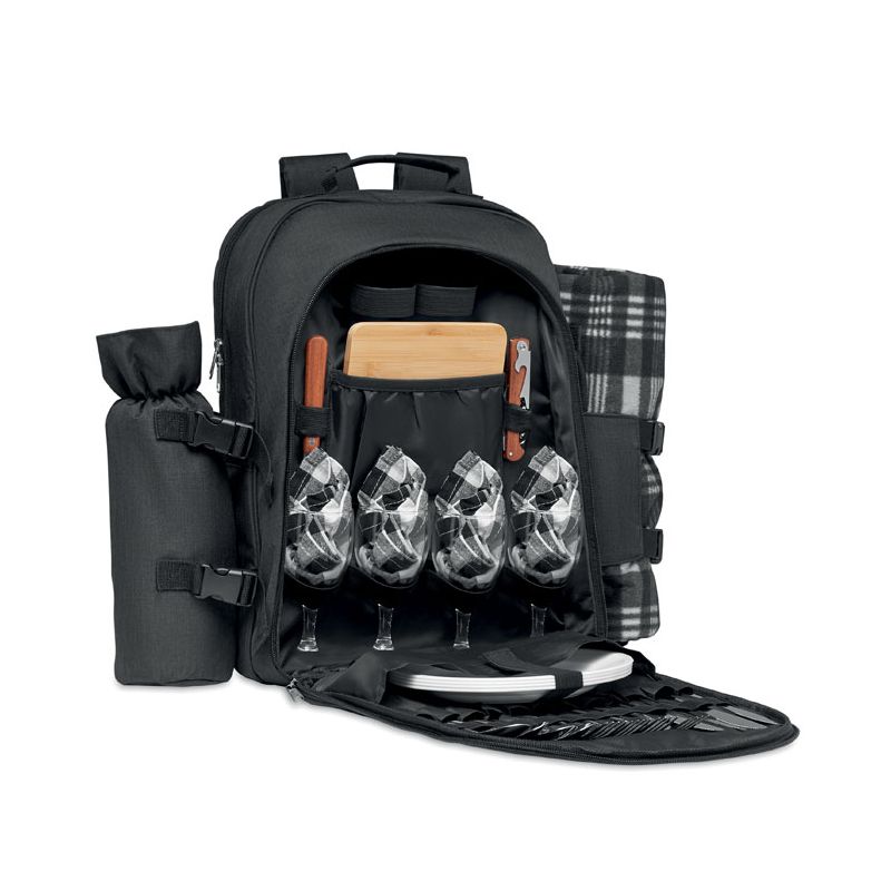 Picnic backpack for 4 people
