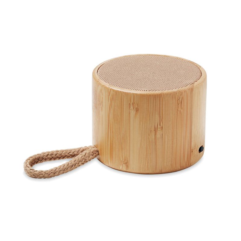 Wireless bamboo speaker