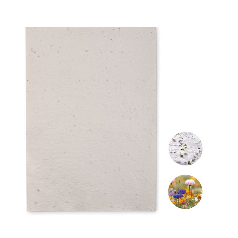 A4 flower seed paper