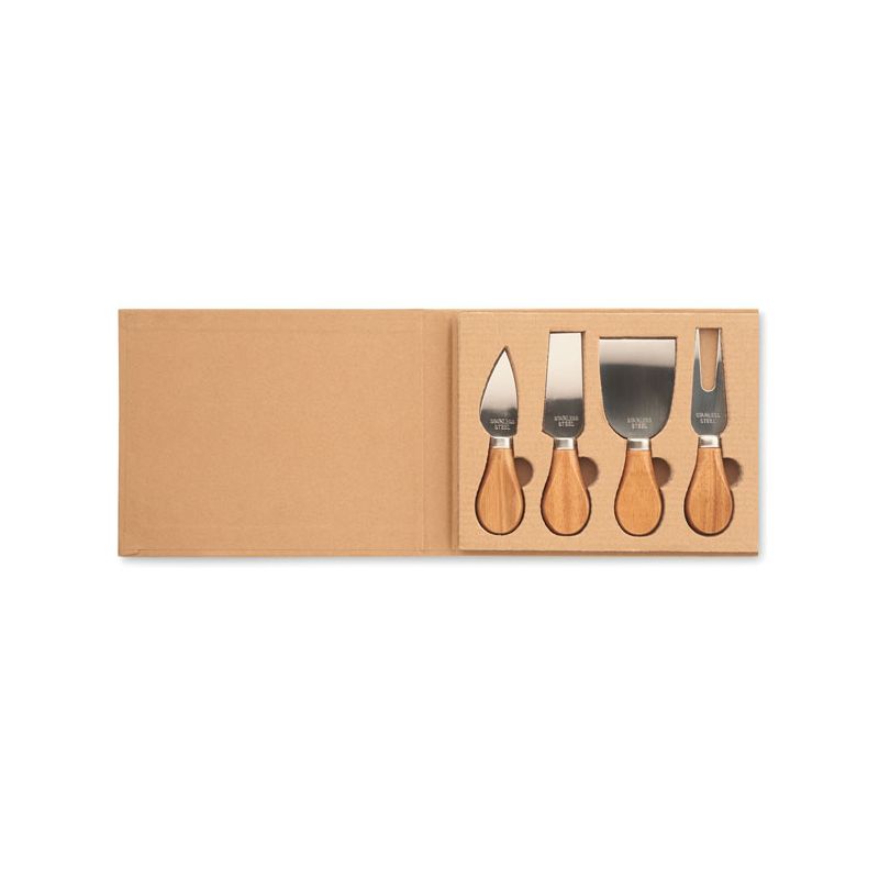 Set of 4 cheese knives