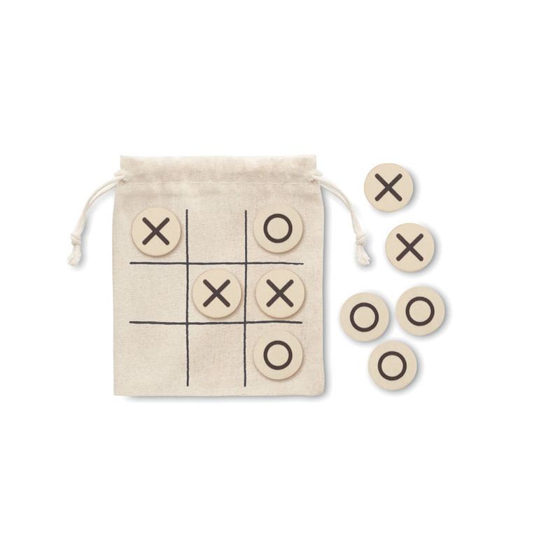 Wooden noughts and crosses