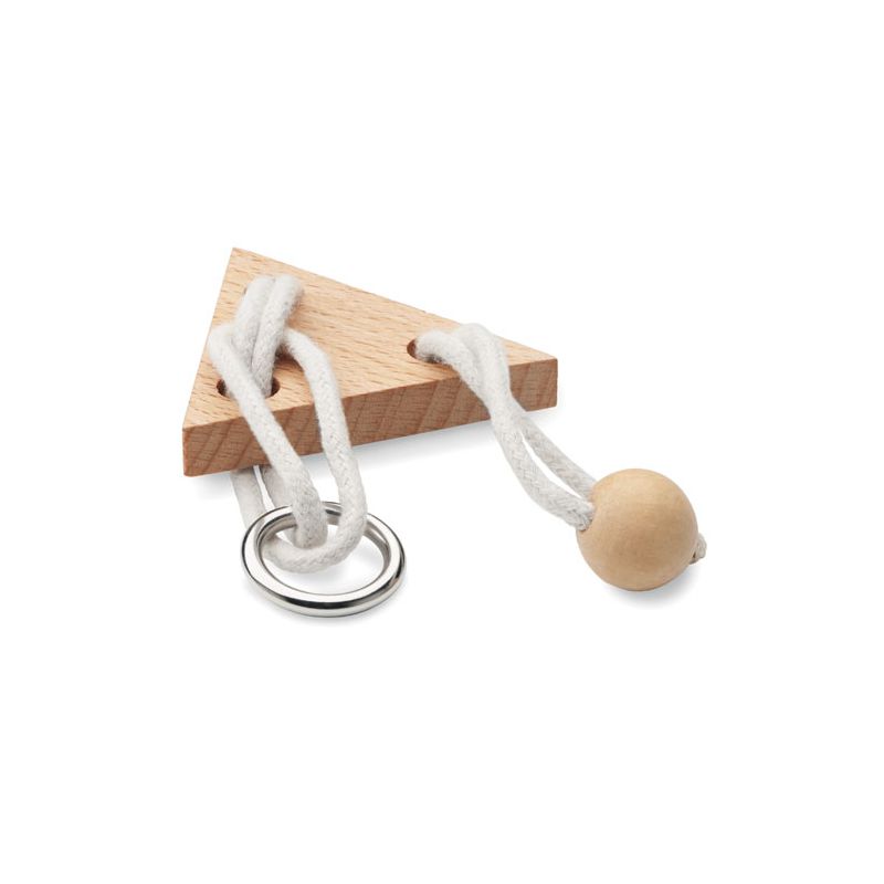 Wooden triangle game