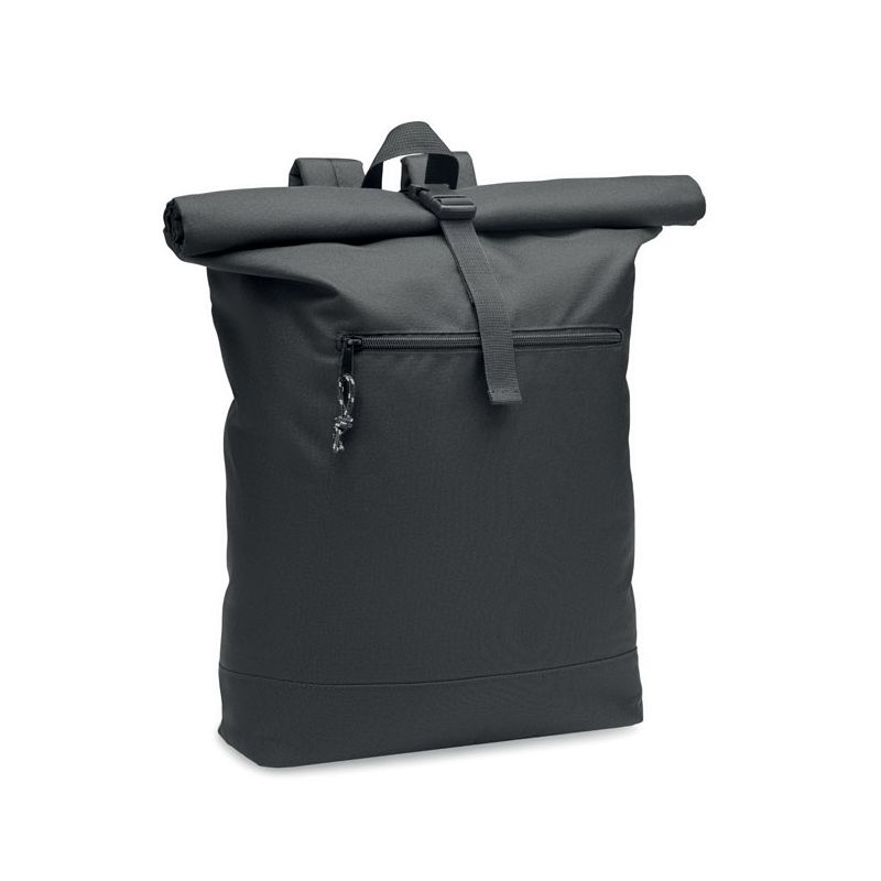 Rolltop backpack in 600D RPET