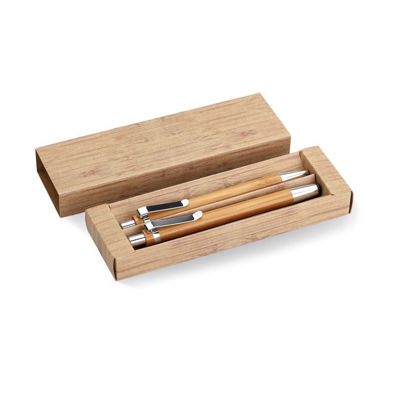 Pen and mechanical pencil set