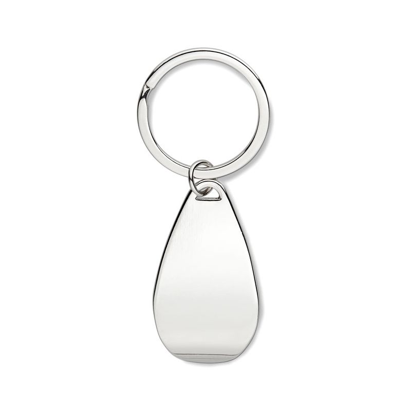 Keyring with bottle opener
