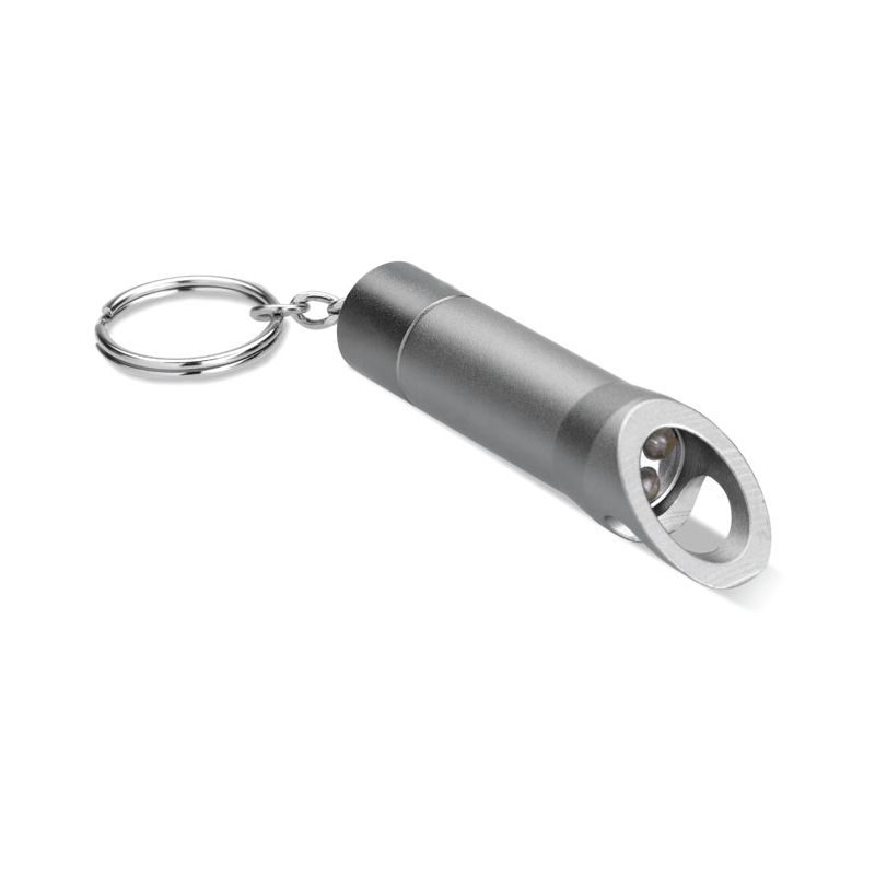 Metal keyring torch