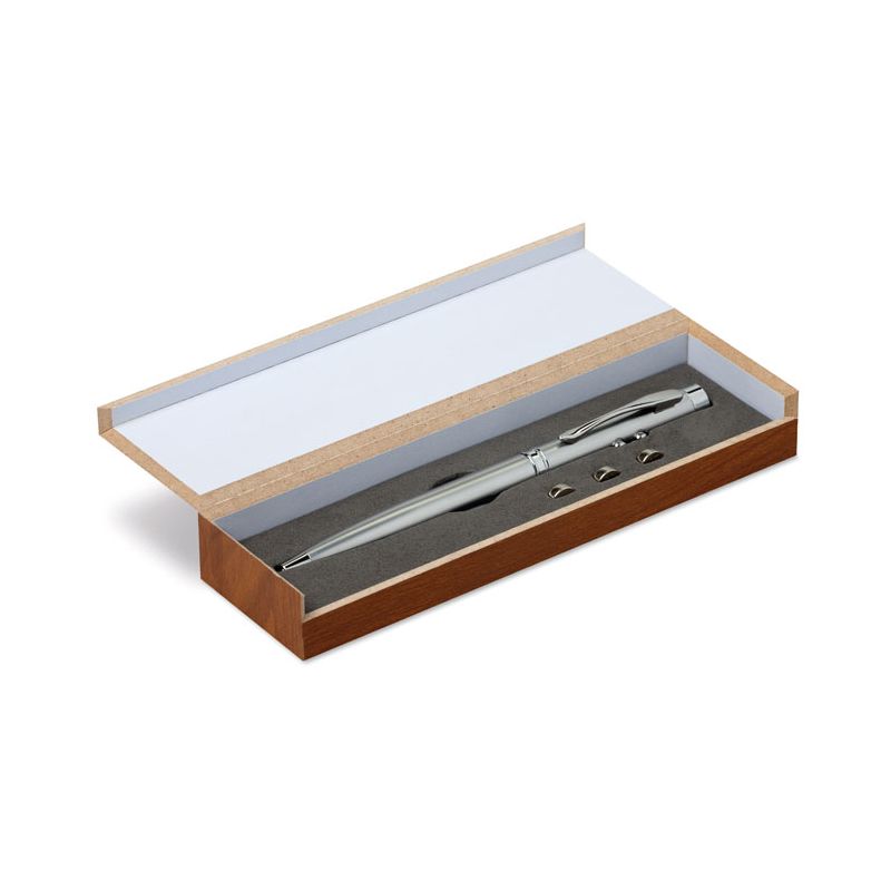 Laser with stylus pen
