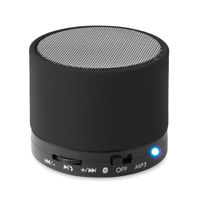 Round wireless speaker