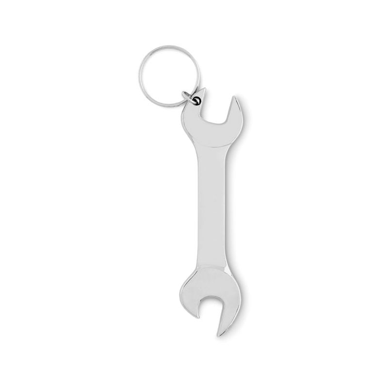 Spanner-shaped bottle opener
