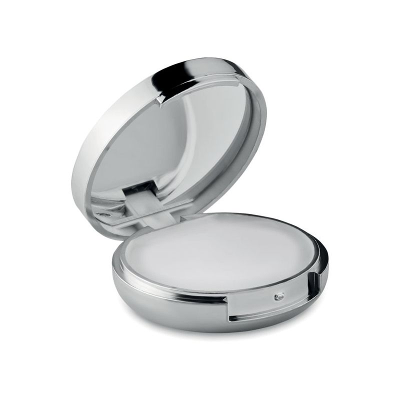 Lip balm with mirror