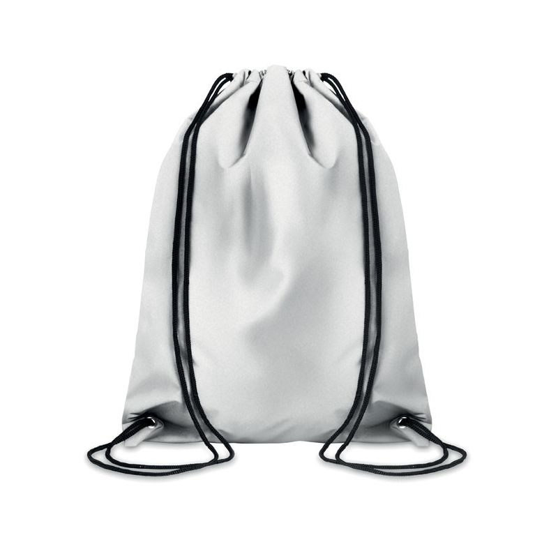 High-reflective drawstring bag