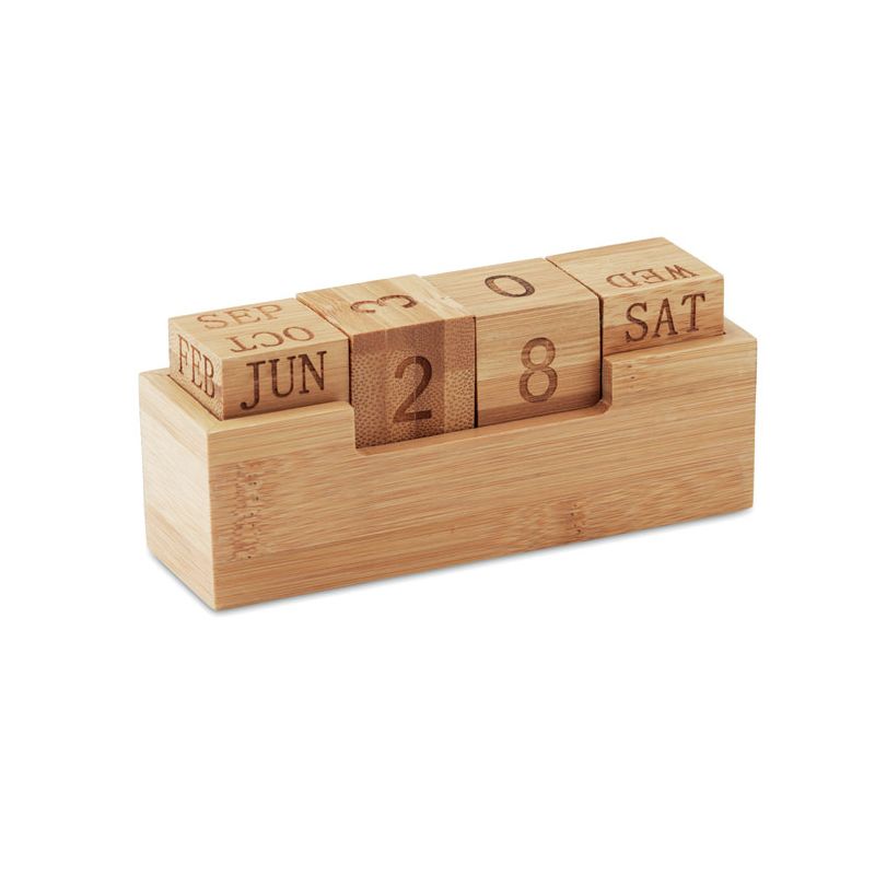 Bamboo calendar