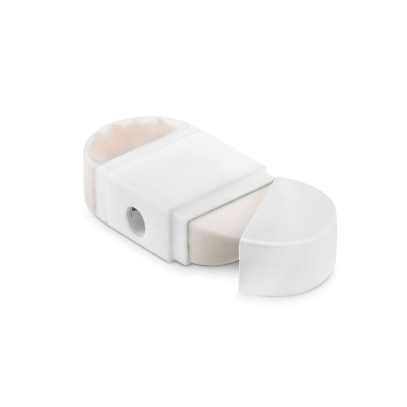 Sharpener and eraser