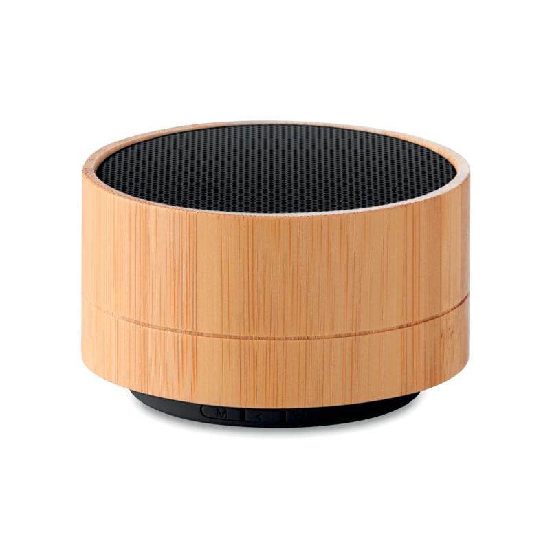 3W Wireless Bamboo Speaker