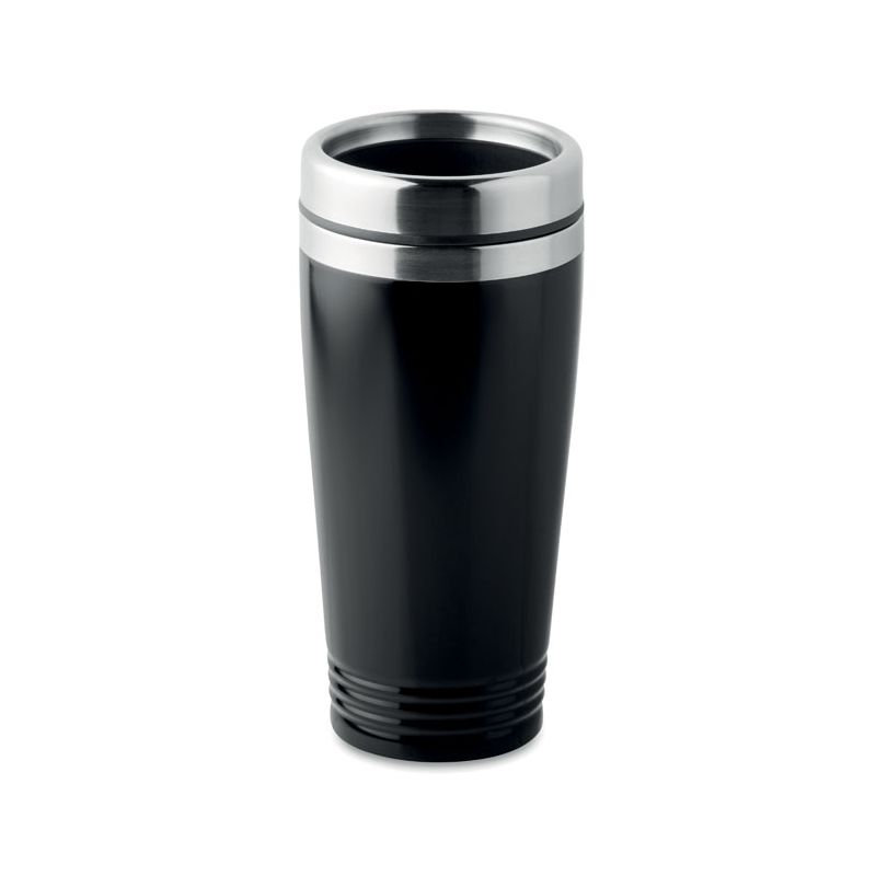 Double-walled travel cup