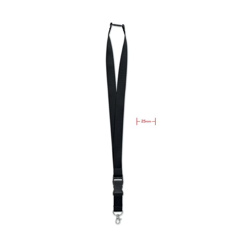 Lanyard 25mm metal hook