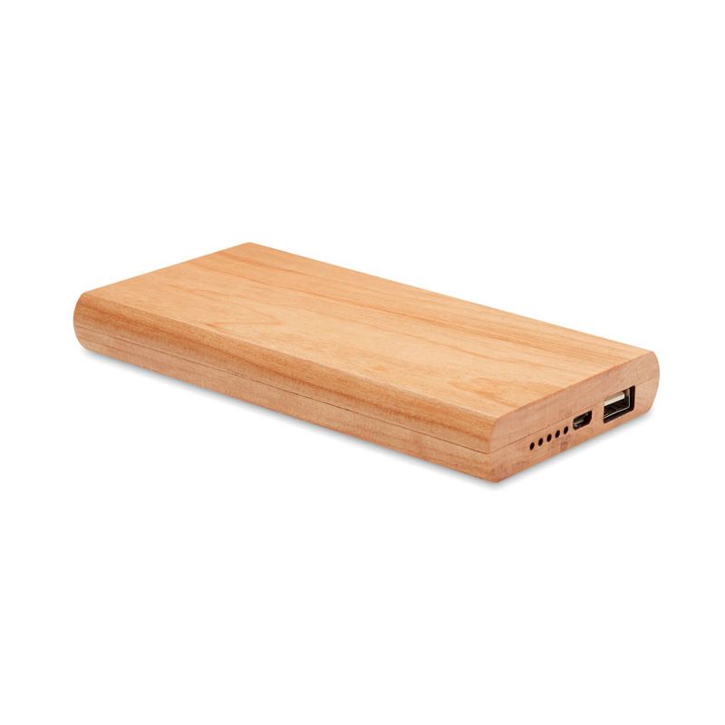 Power Bank 4000 mAh Bamboo