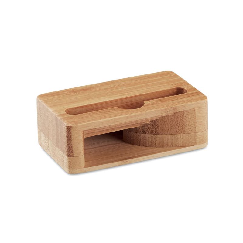 Bamboo smartphone stand