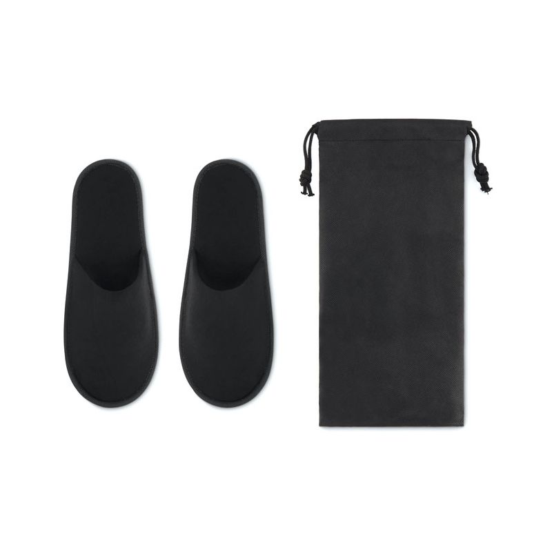 Pair of flip-flops in a bag