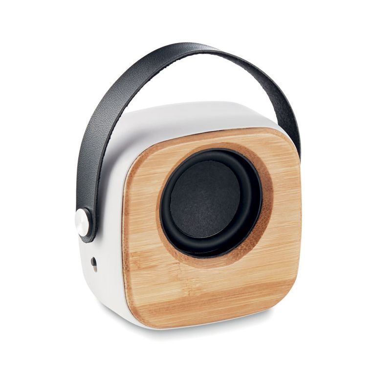 3W Wireless Speaker with Bamboo