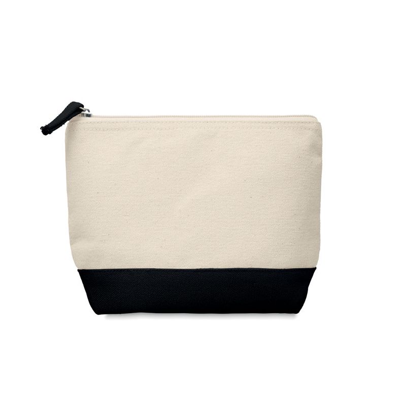 Cotton cosmetics bag