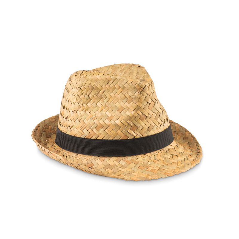 Natural straw hat