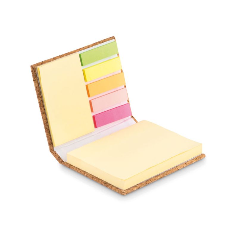Cork memo pad
