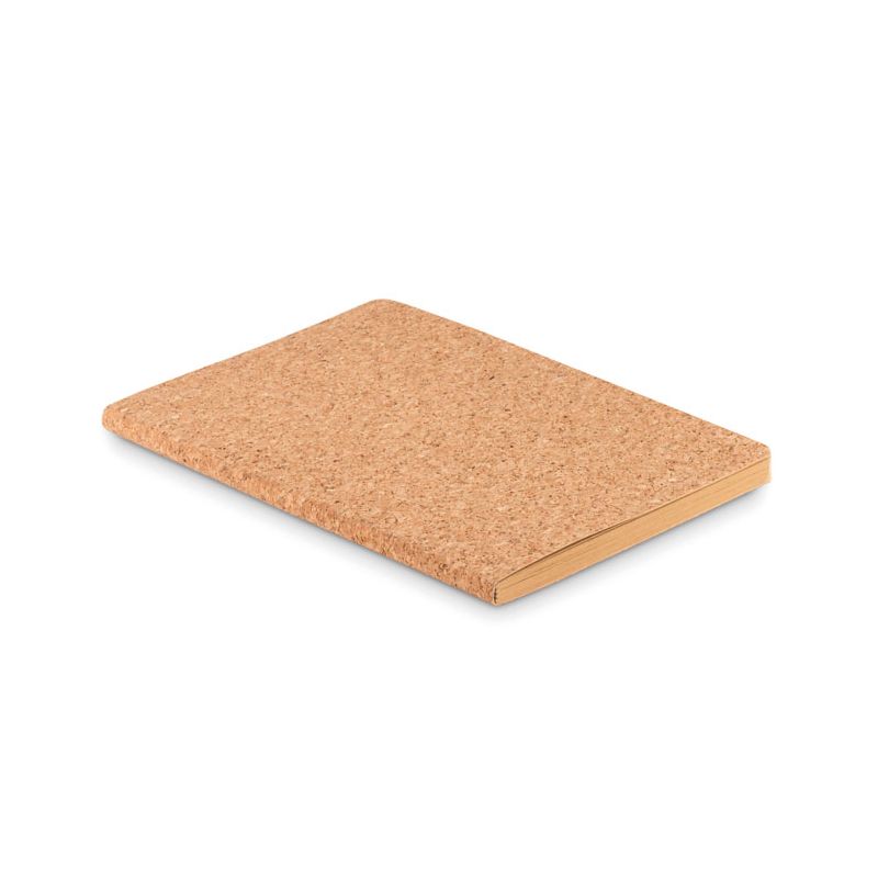 A5 notepad with cork cover