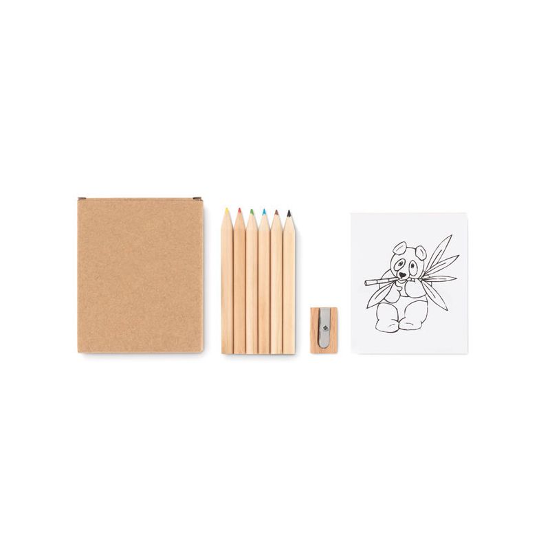Coloured pencil set