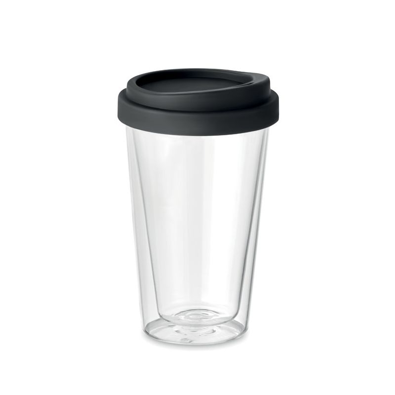 Tall borosilicate glass 350ml